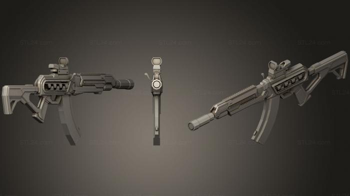 Оружие (Оружие 044, WPN_0071) 3D модель для ЧПУ станка